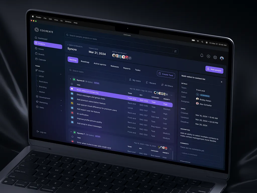 Logiciel sur mesure pour les entreprises.